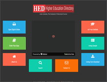 Tablet Screenshot of higheducation.in
